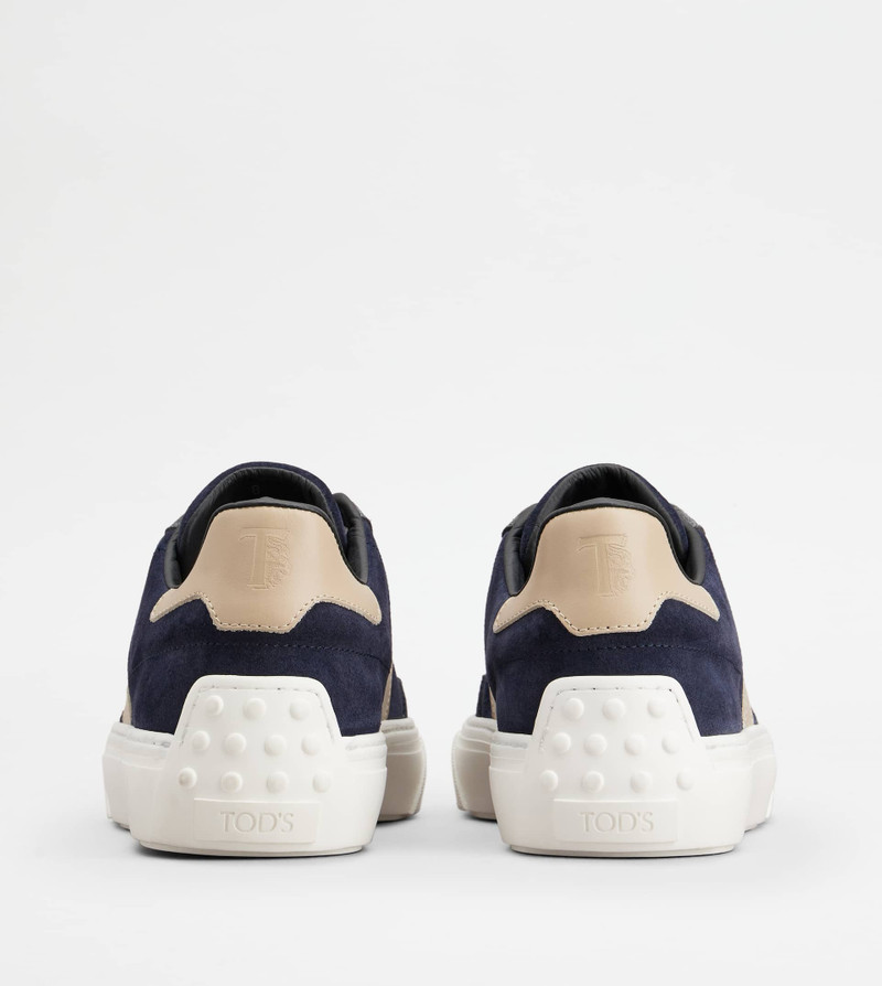 SNEAKERS IN SUEDE - BEIGE, GREY, BLUE 3