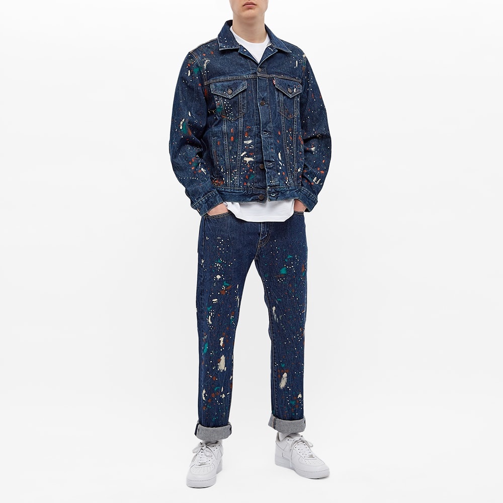 END. x Levi'sÂ® 'Painted' Selvedge Trucker Jacket - 7