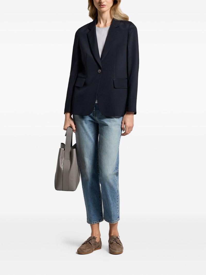 PESERICO button single-breasted blazer outlook