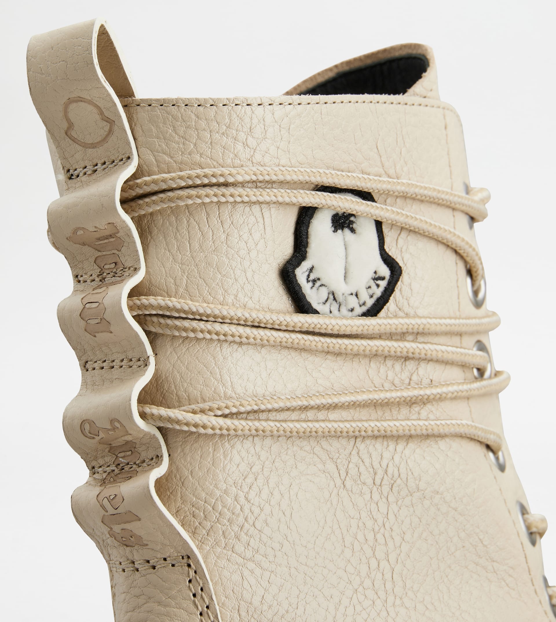 TOD'S W. G. ANKLE BOOTS TOD'S X 8 MONCLER PALM ANGELS IN LEATHER - WHITE - 6