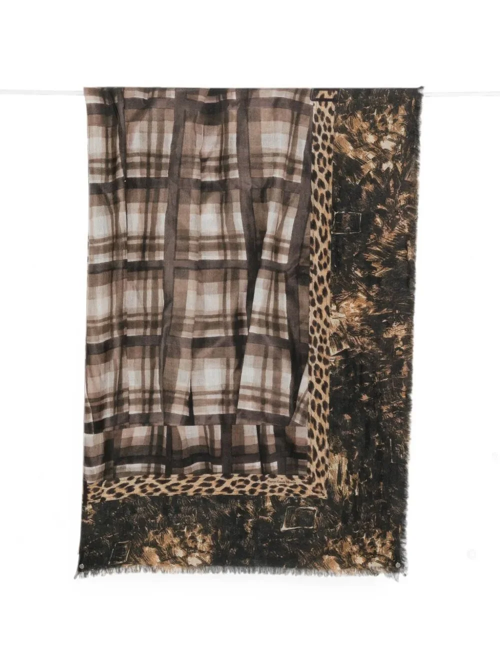 Scarf Cashmere "Euclidex" - 1