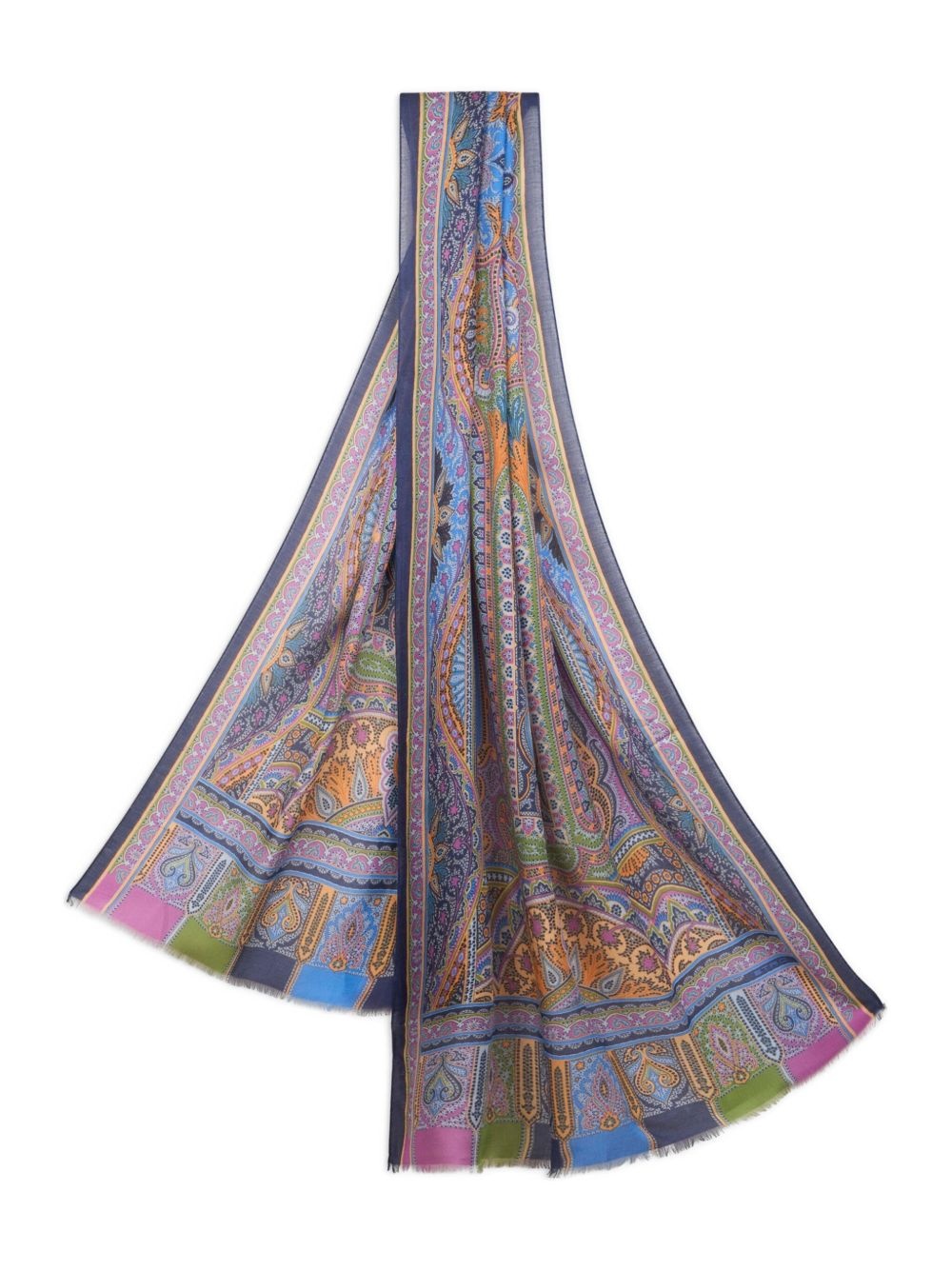 patterned scarf - 3