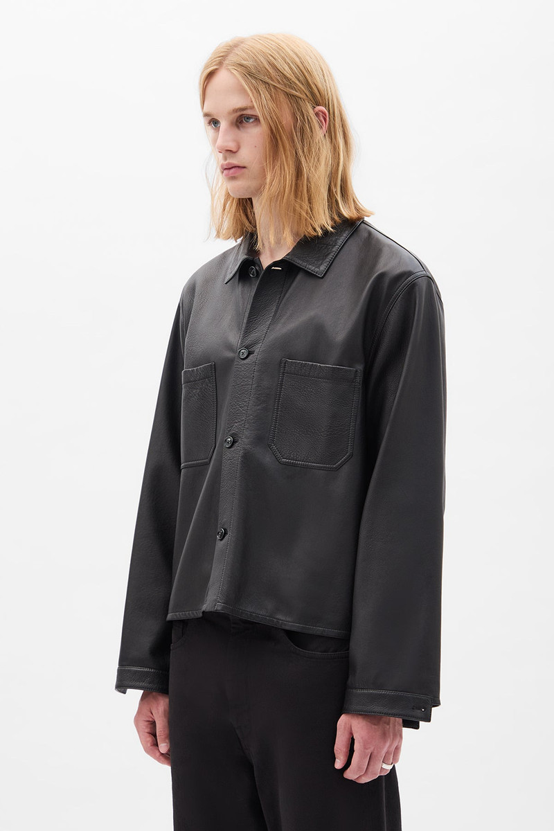 Ann Demeulemeester Juel Boxy Overshirt outlook