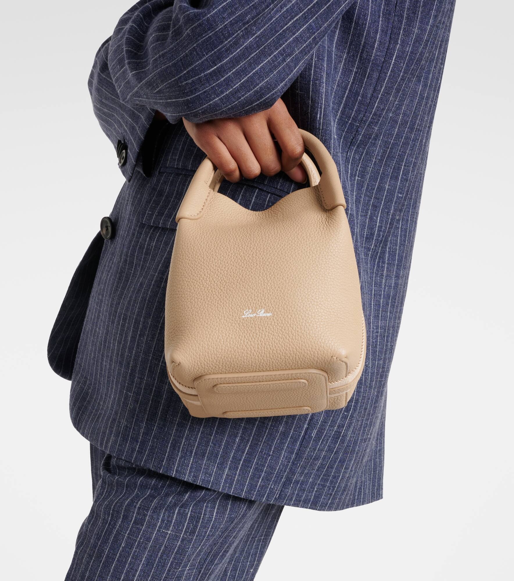 Bale Micro leather tote bag - 7