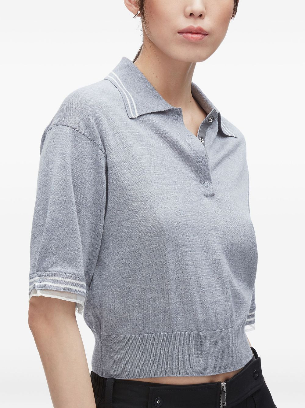 short-sleeve merino T-shirt - 4