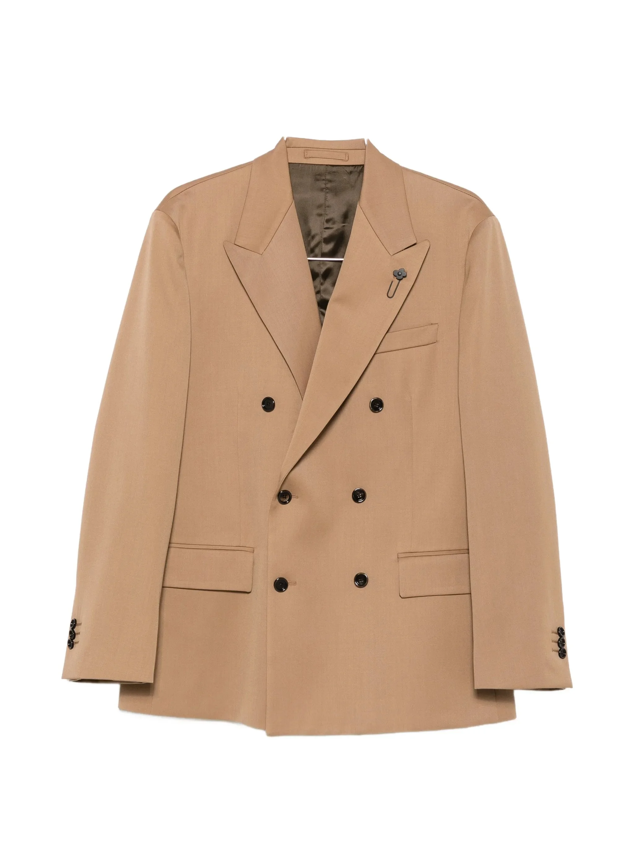 Lardini Double-breasted Peak-lapel Blazer - 1