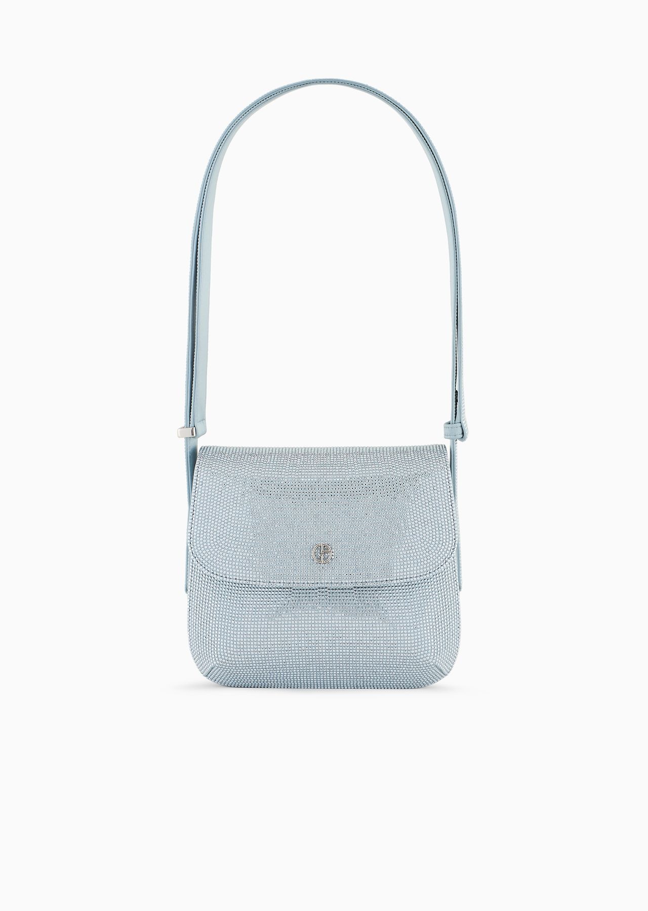 La Prima satin and rhinestone bag - 1