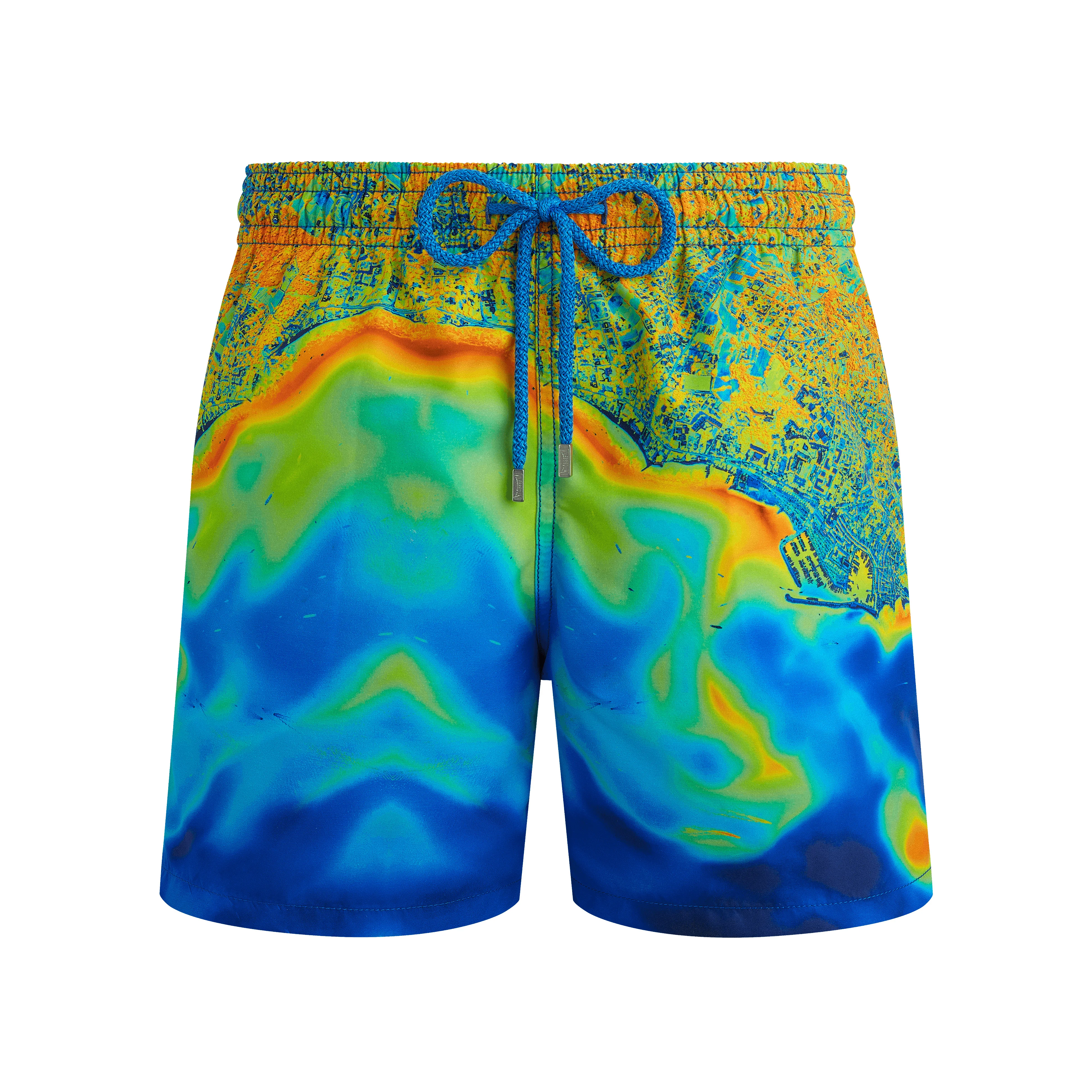 Men 360 Swim Trunks Bathemetrie Des Oceans - 1