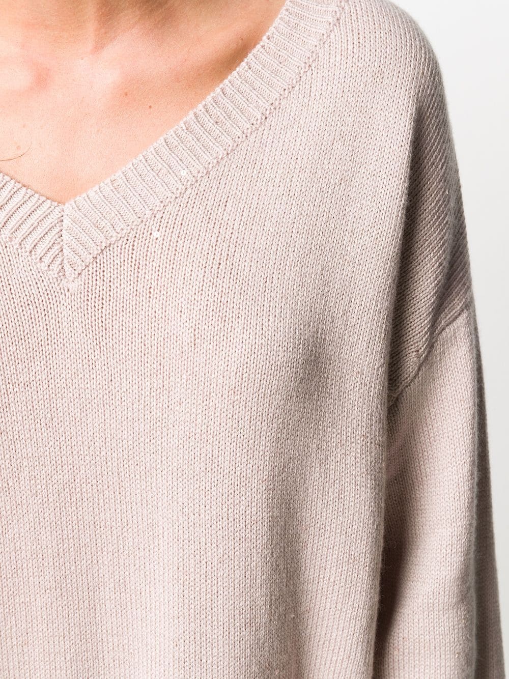 cashmere oversized jumper - 5