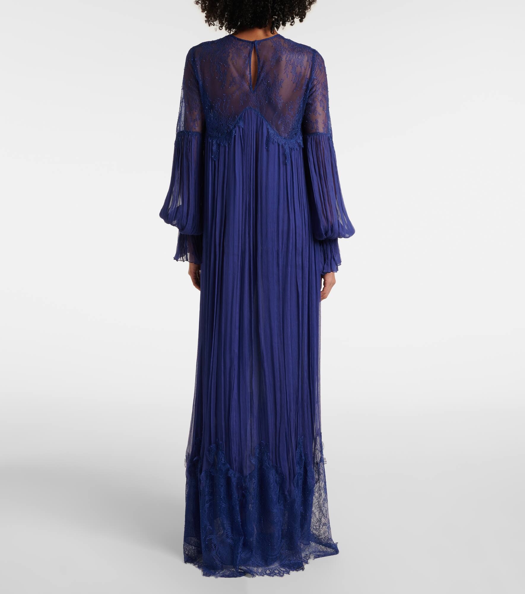 Renia chantilly lace gown - 3