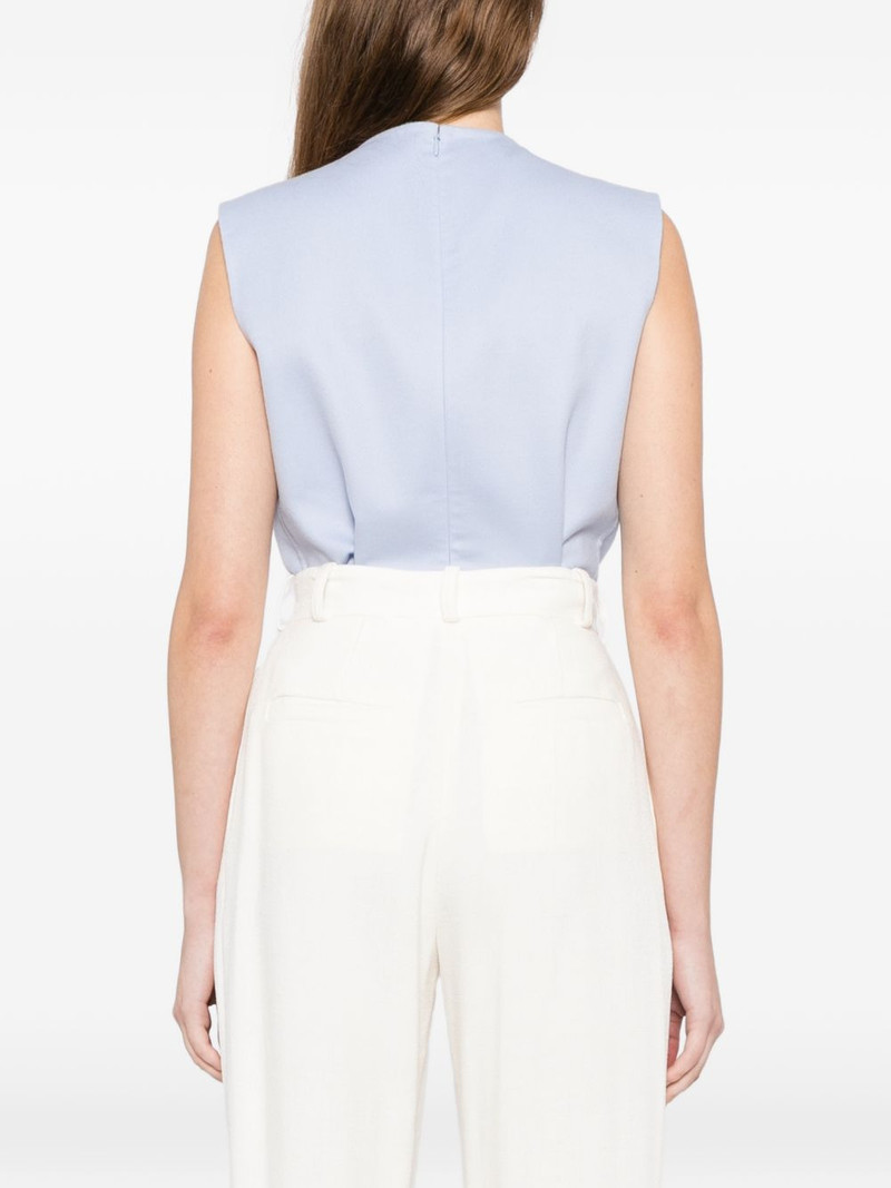 double face v-neck bodysuit 4