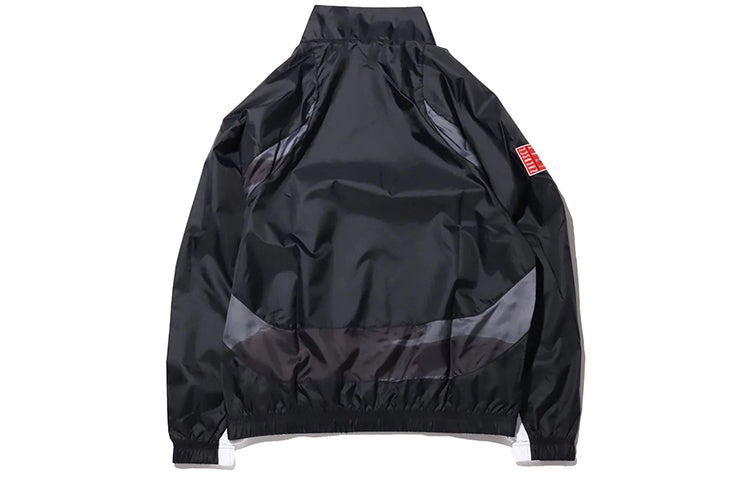 Air Jordan Legacy AJ11 Stand Collar Casual Jacket Black CW0864-010 - 2