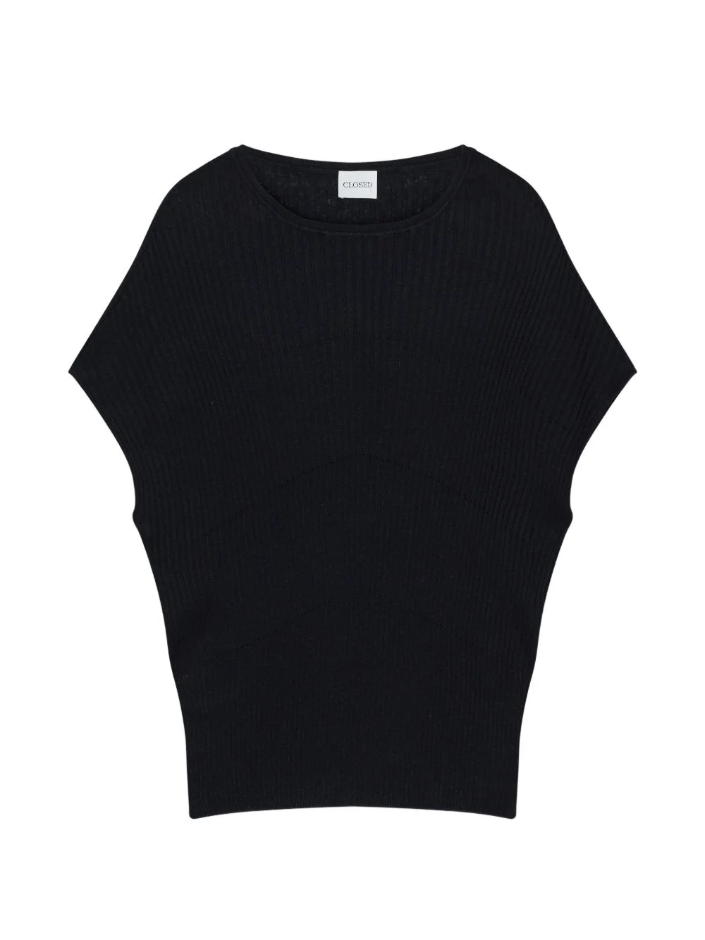 crew-neck batwing sweater - 1