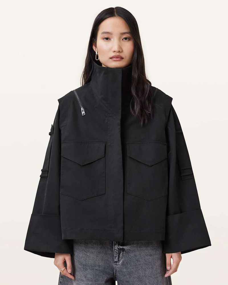 LEIGHTON COTTON UTILITY JACKET - 1