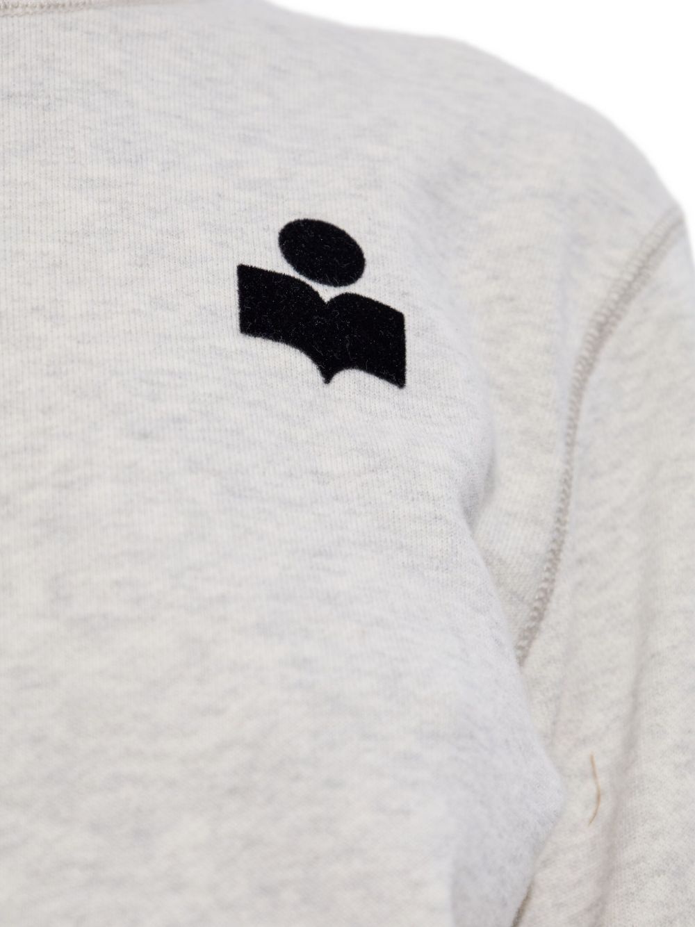 logo-embroidered sweatshirt - 5