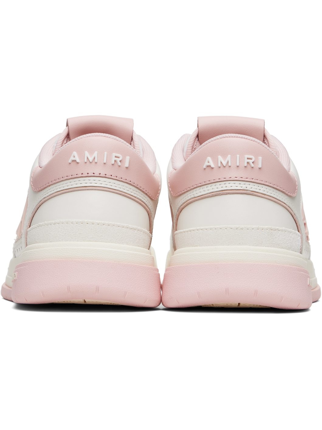 Pink & White Classic Low Sneakers - 2