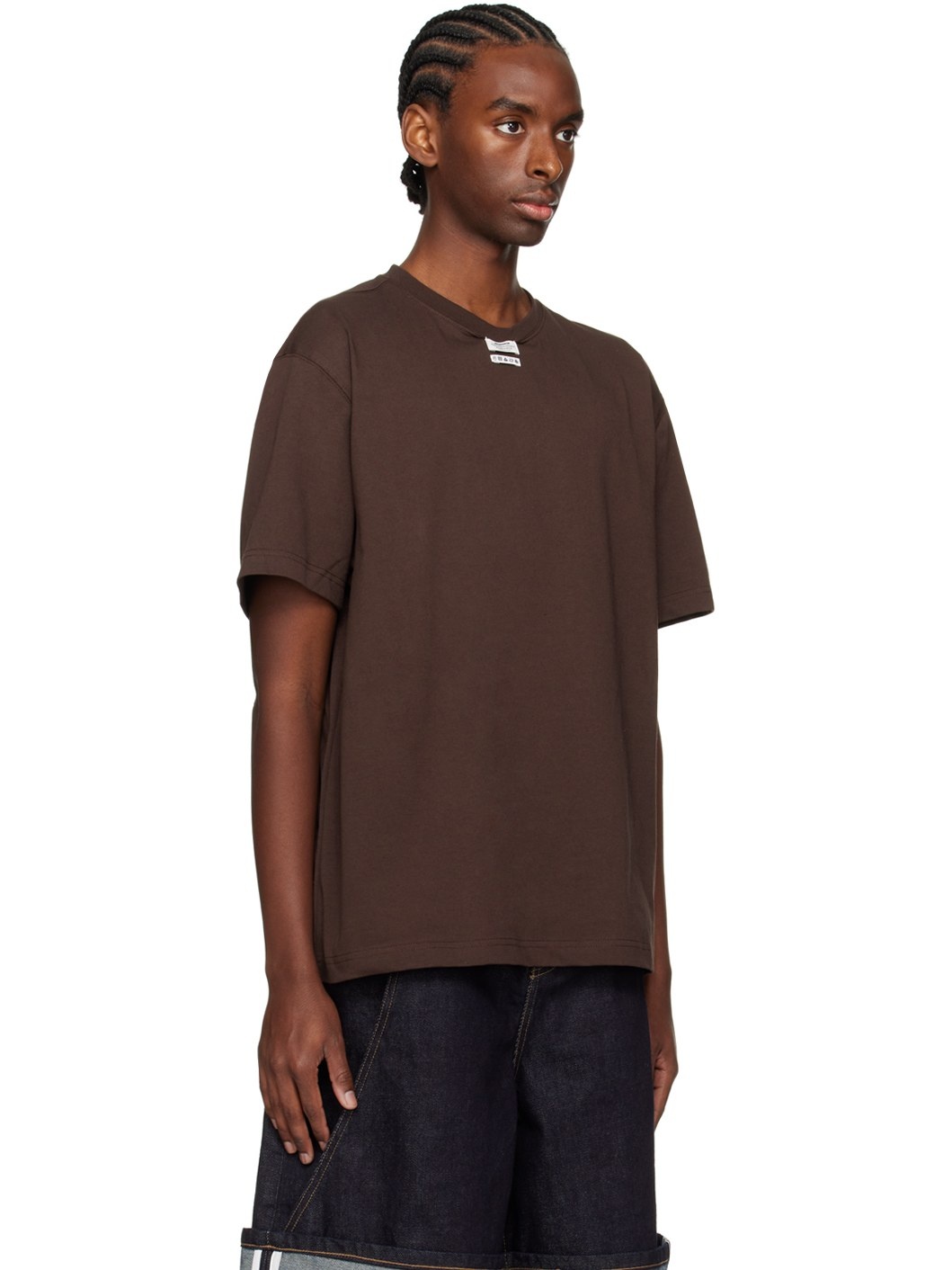 Brown Patch T-Shirt - 2