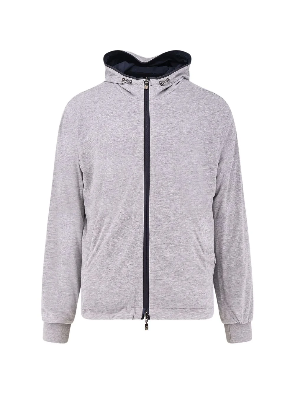 zip-up reversible cotton jacket - 1