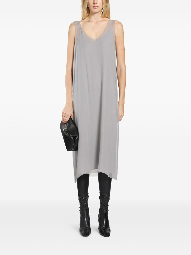 TOTEME chiffon midi slip dress outlook