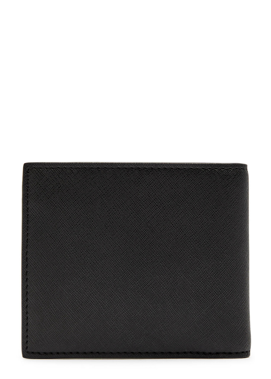 Boss Logo Saffiano Leather Wallet - 2