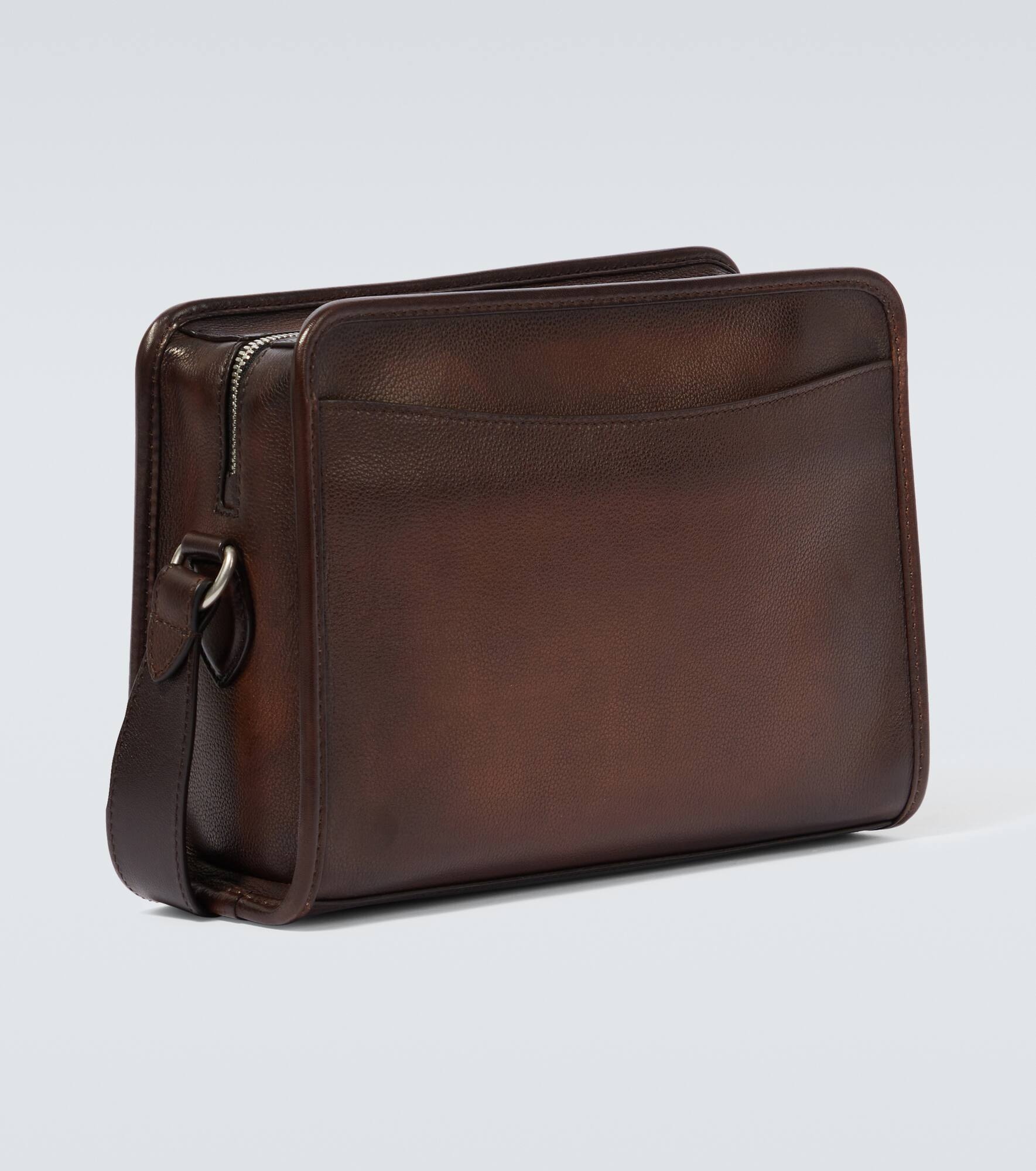 Deux Jours leather briefcase - 5