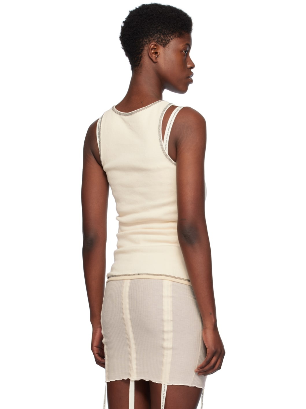 Off-White Garble Tank Top - 3