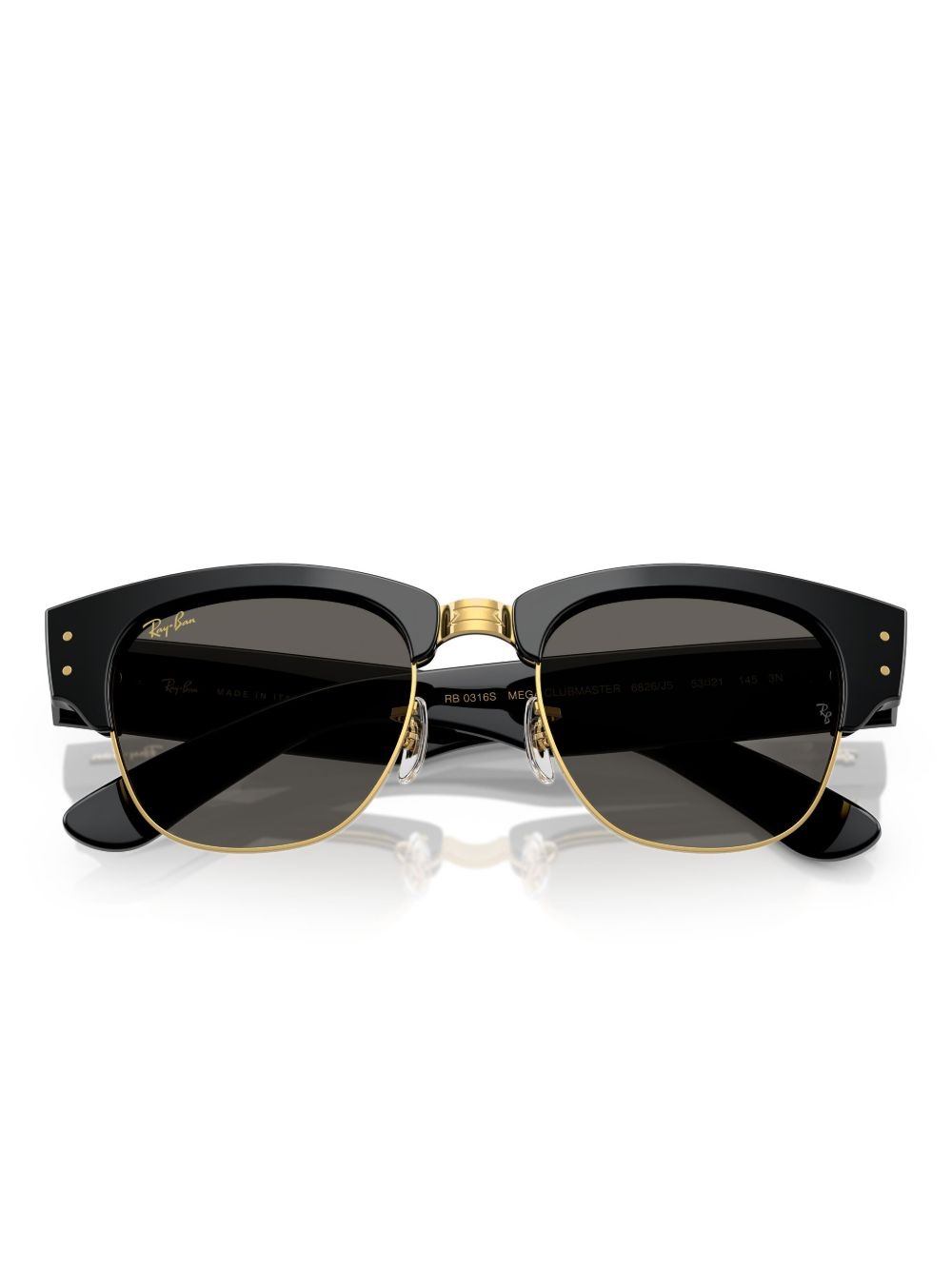 Ray-Ban RB0316S Mega Clubmaster Blacked Out Collection - 6