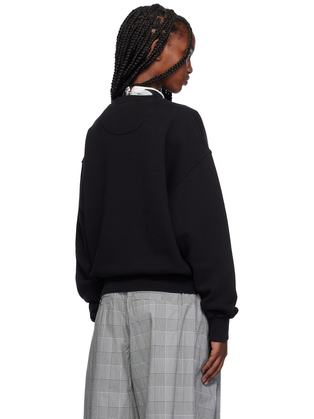 Black Oversized Sweatshirt - 3