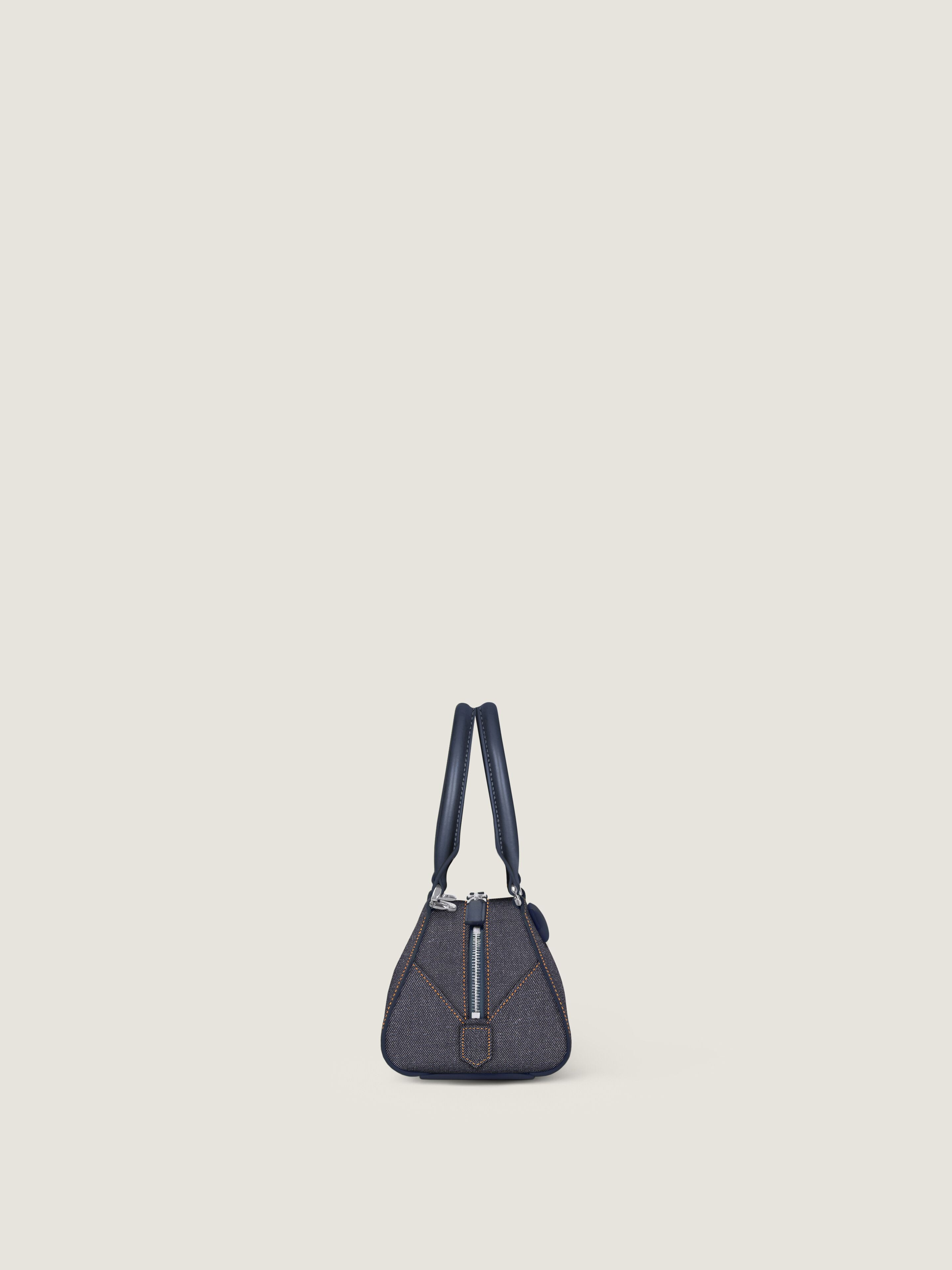 MINI ANTIGONA EAST-WEST BAG IN DENIM - 3
