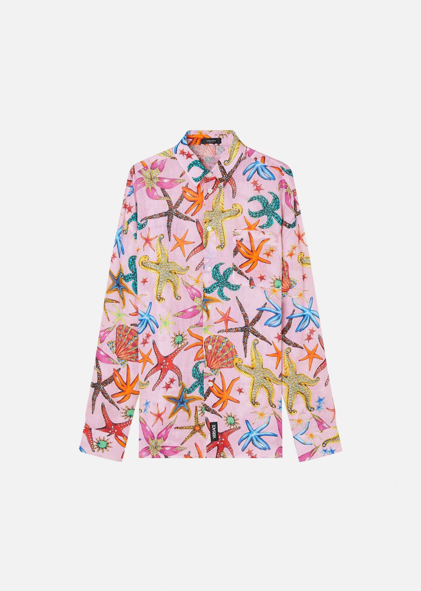 Trésor de la Mer Print Linen Shirt - 1