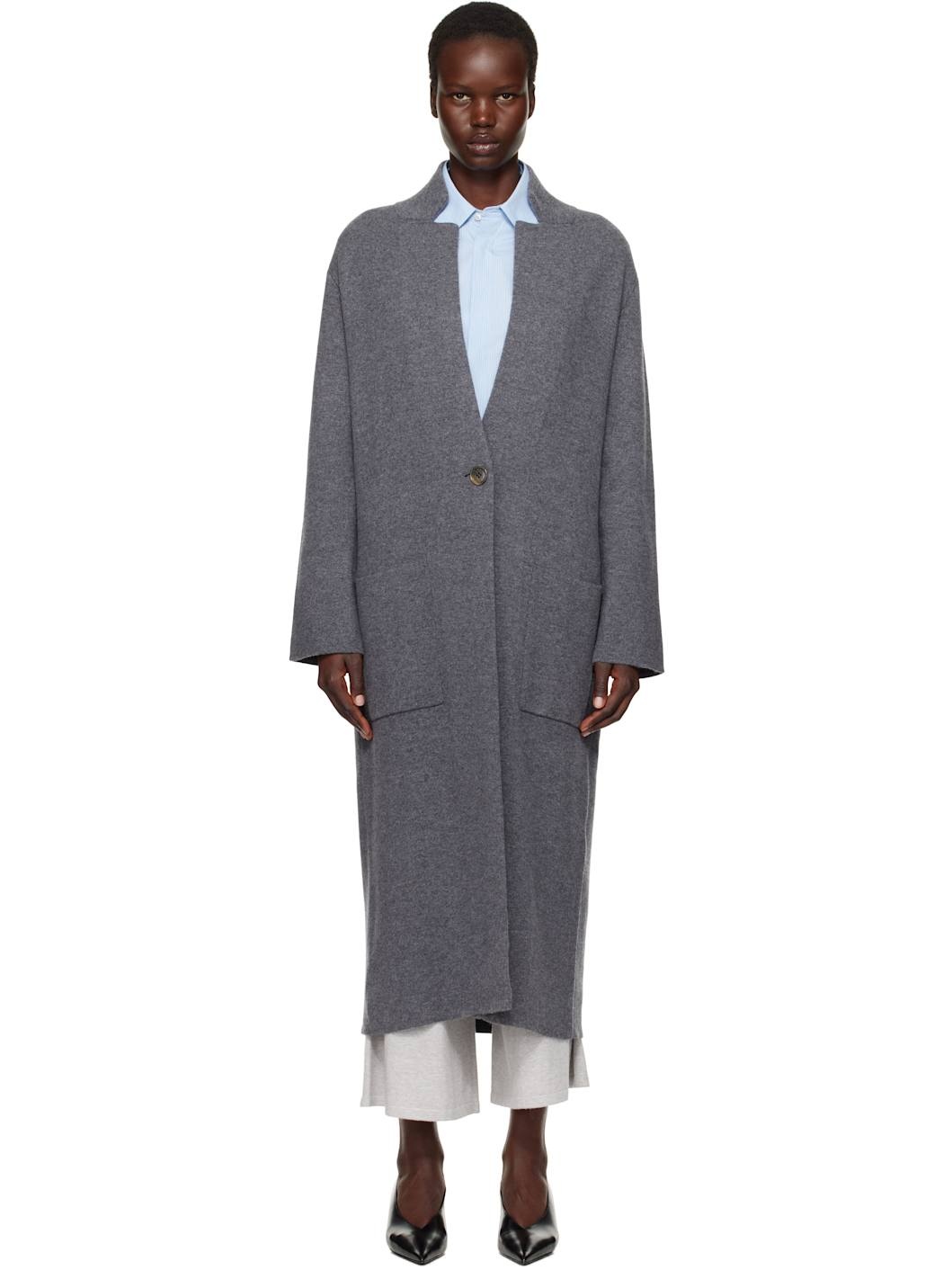 Gray Amie Coat - 1