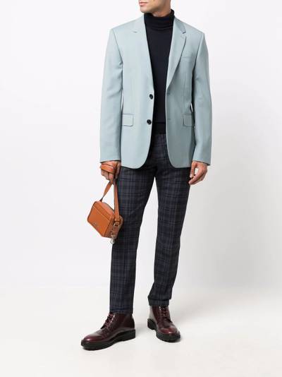 Paul Smith checked slim-cut chinos outlook