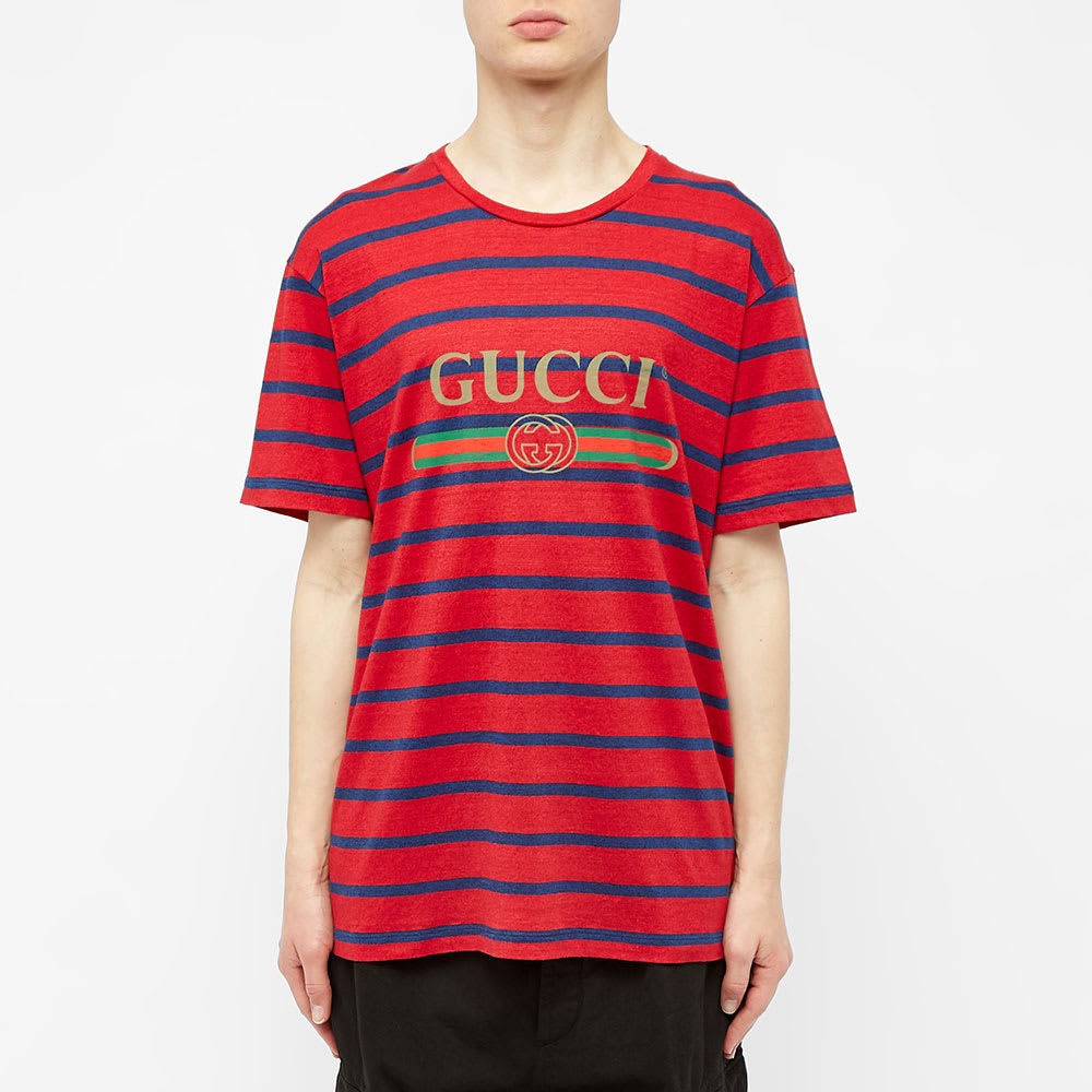 Gucci Stripe Tee - 4