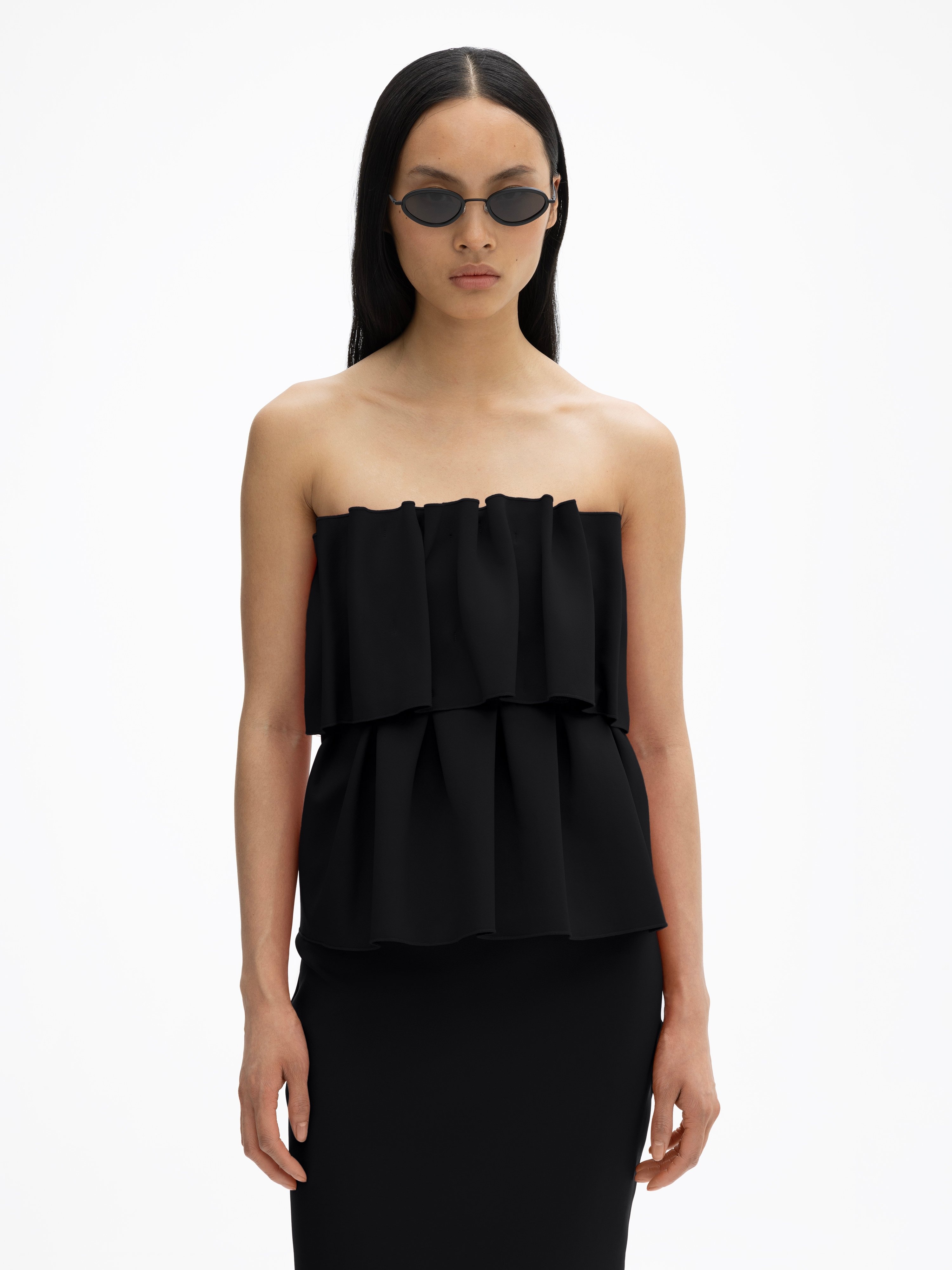 Sculpted slim dress - 4