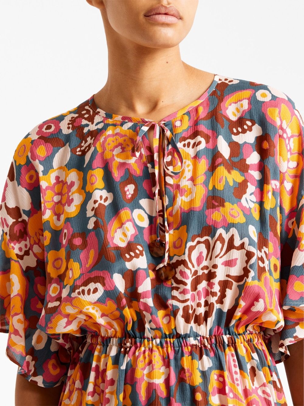 Piment floral-print maxi dress - 4