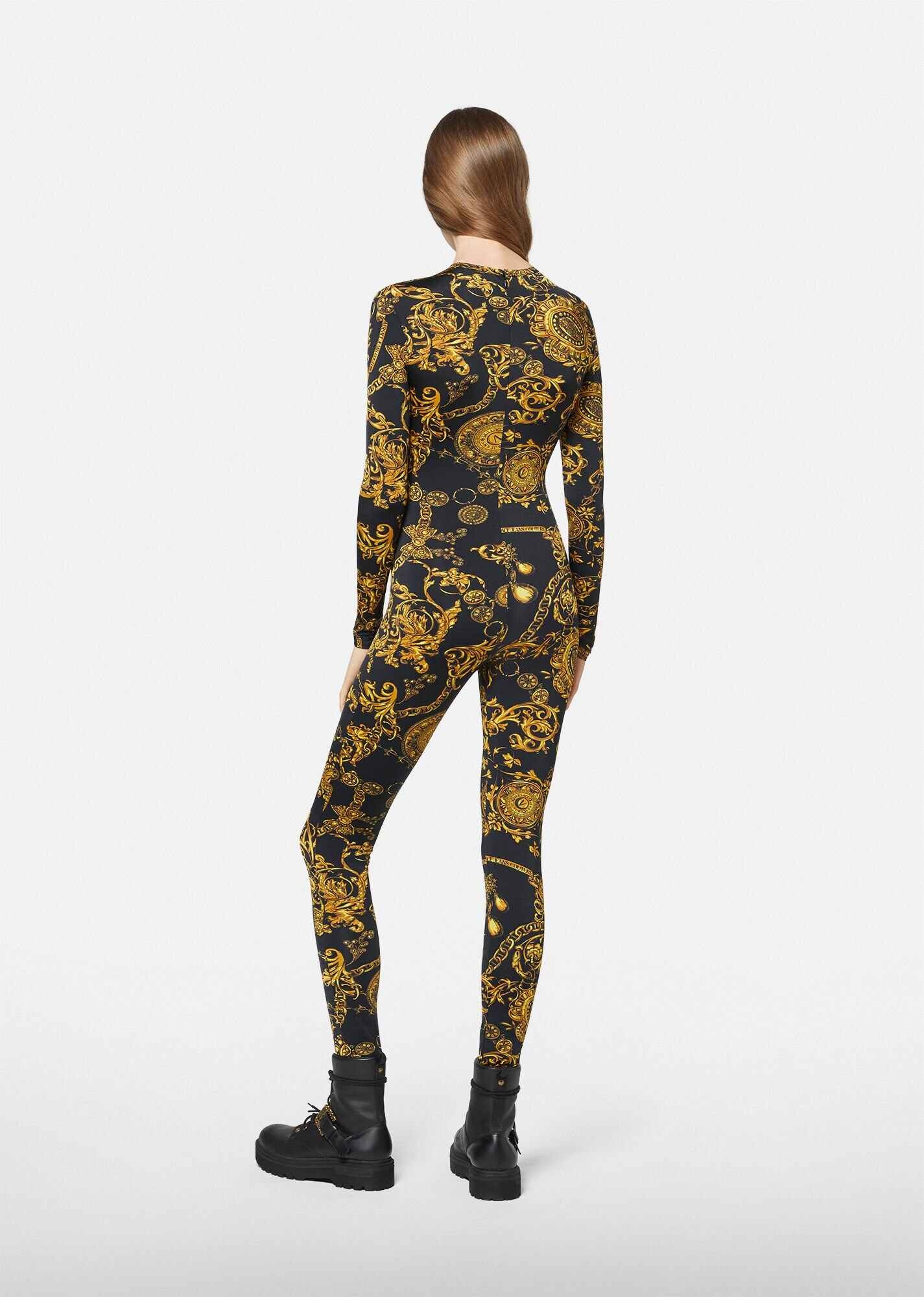 Regalia Baroque Print Jumpsuit - 3