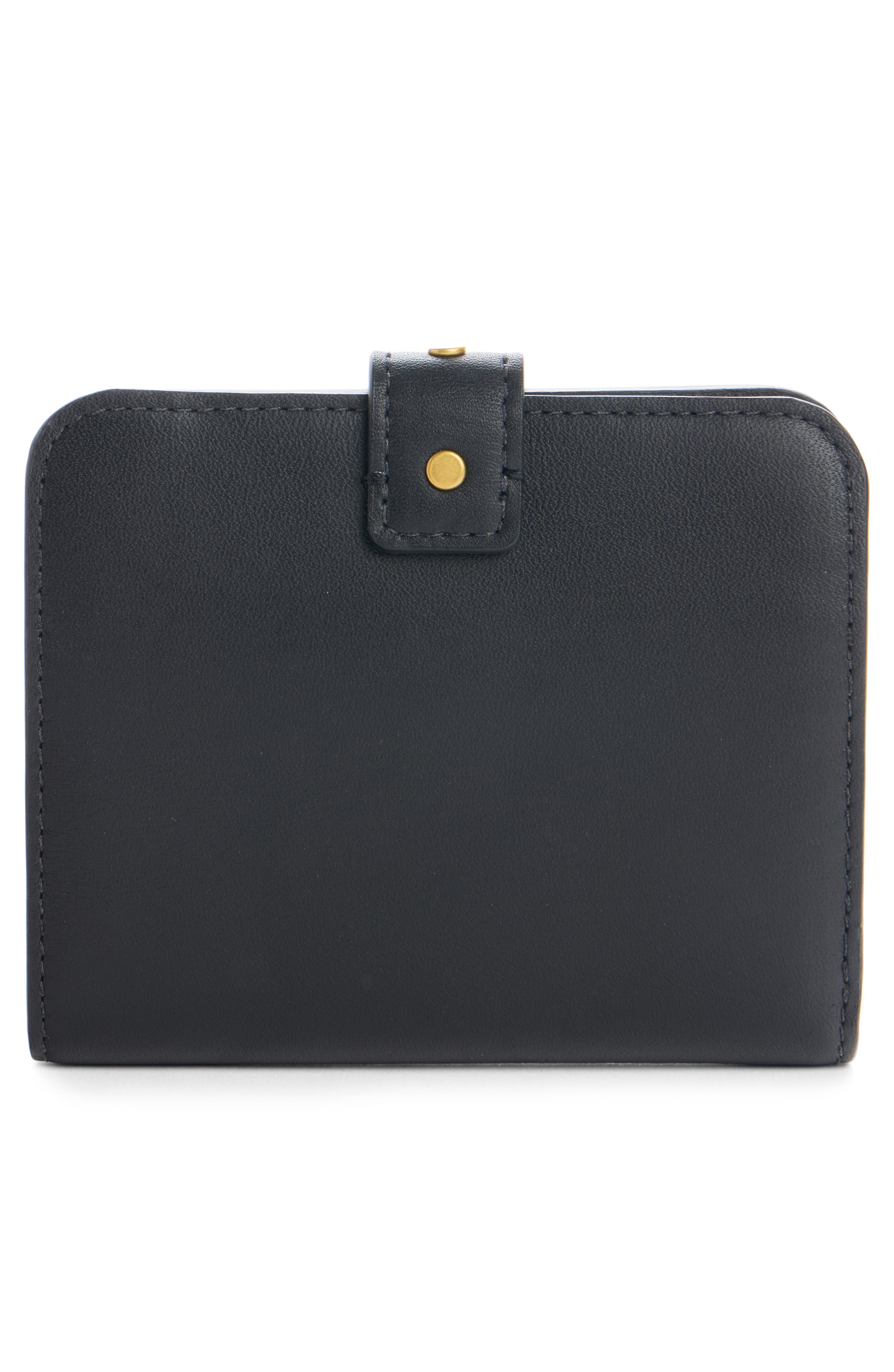 Isabel Marant Oskan Leather Wallet in Black at Nordstrom - 3
