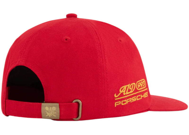 AIMÉ LEON DORE Aime Leon Dore x Porsche 993 Turbo Logo Hat Tango Red outlook