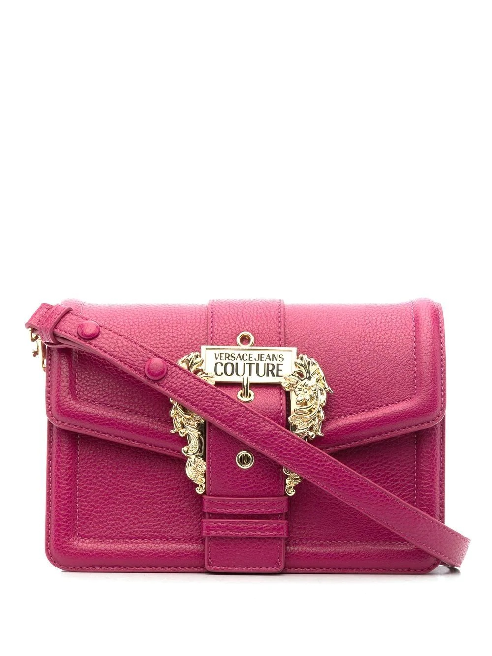 Baroque-buckle shoulder bag - 1