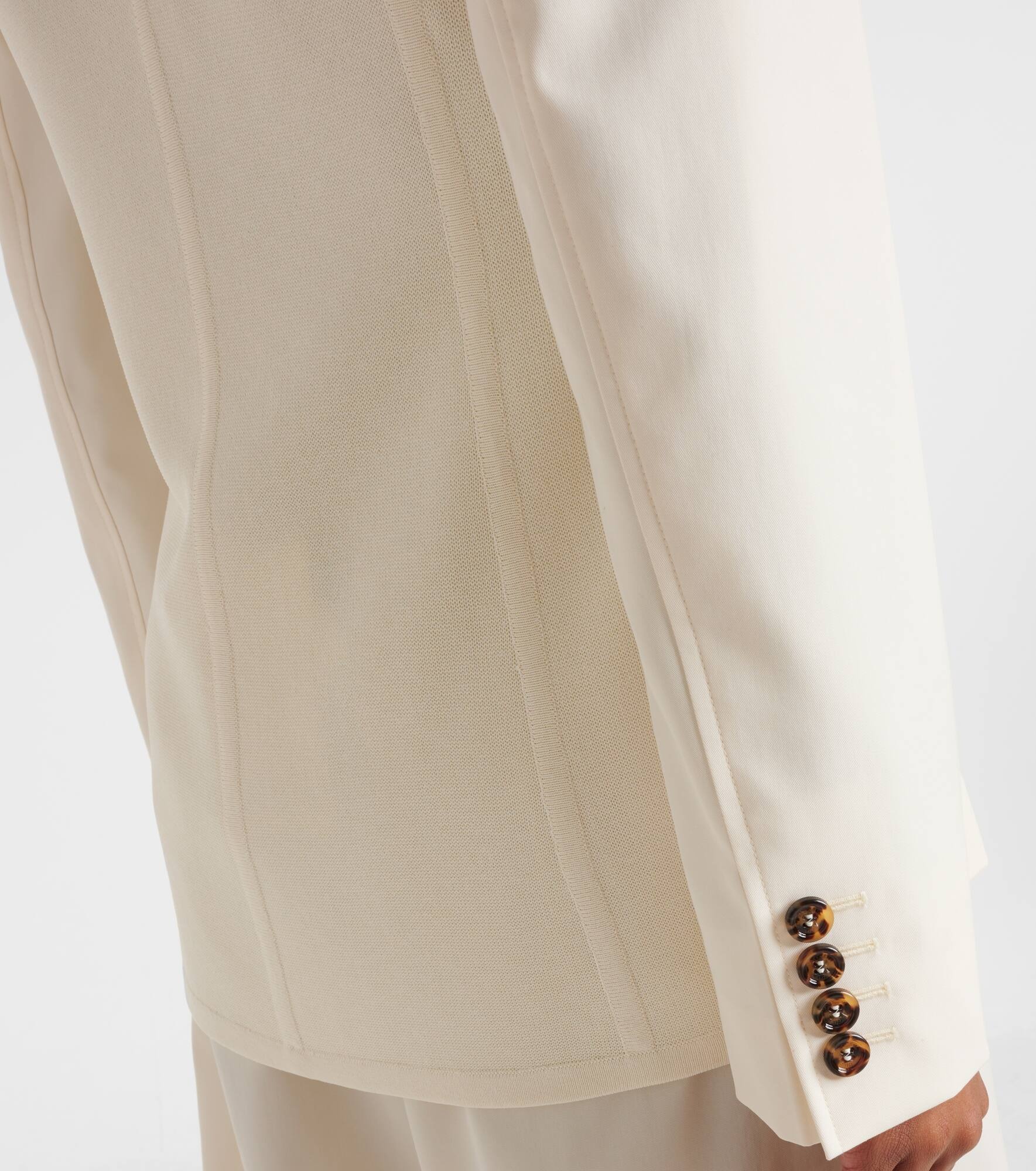 Single-breasted cotton blazer - 5