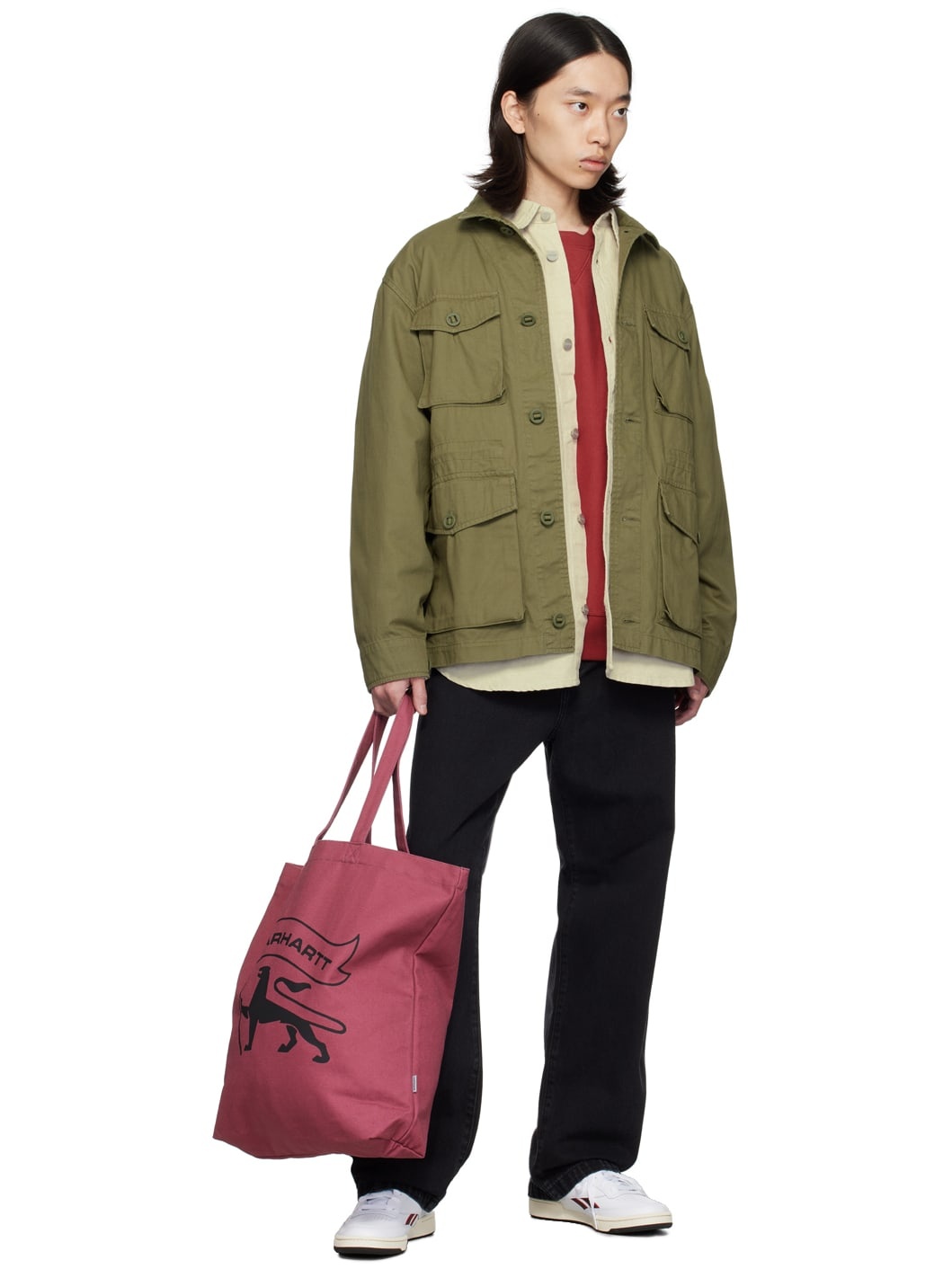 Pink Stamp Tote - 4