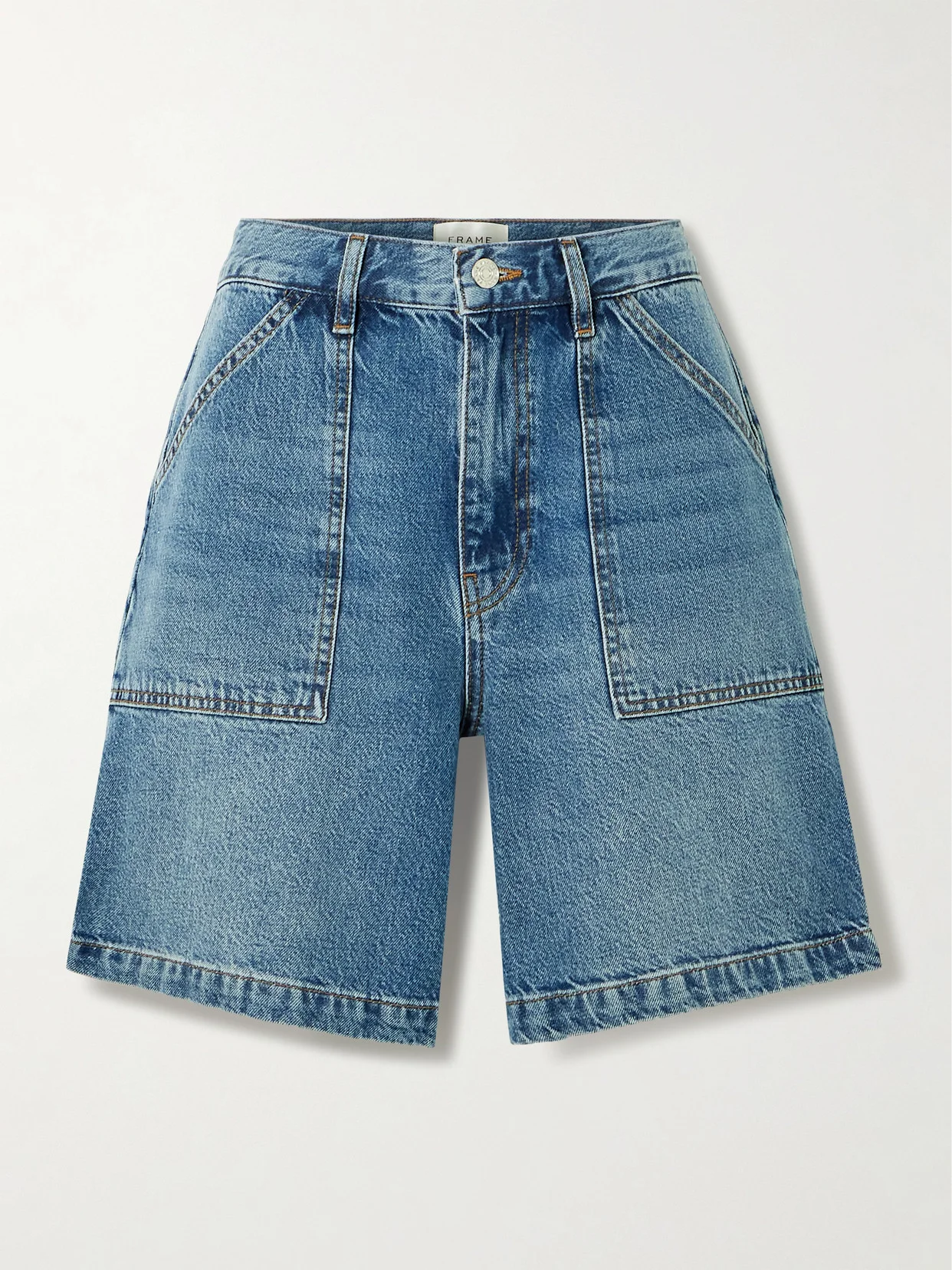 The Utility Organic Denim Shorts - 1