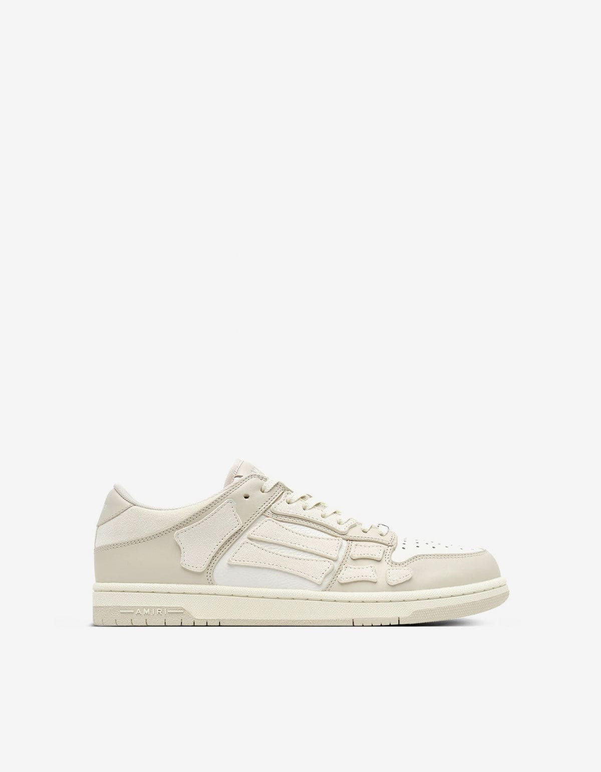 Amiri Alabaster White Skel-Top Low Trainers - 2