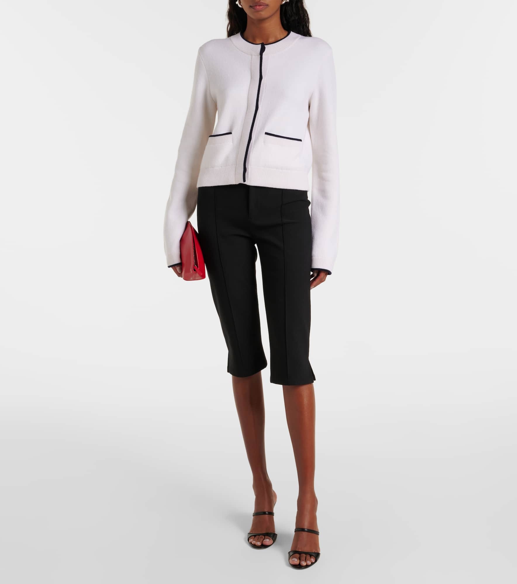 Wool and cotton-blend cardigan - 2