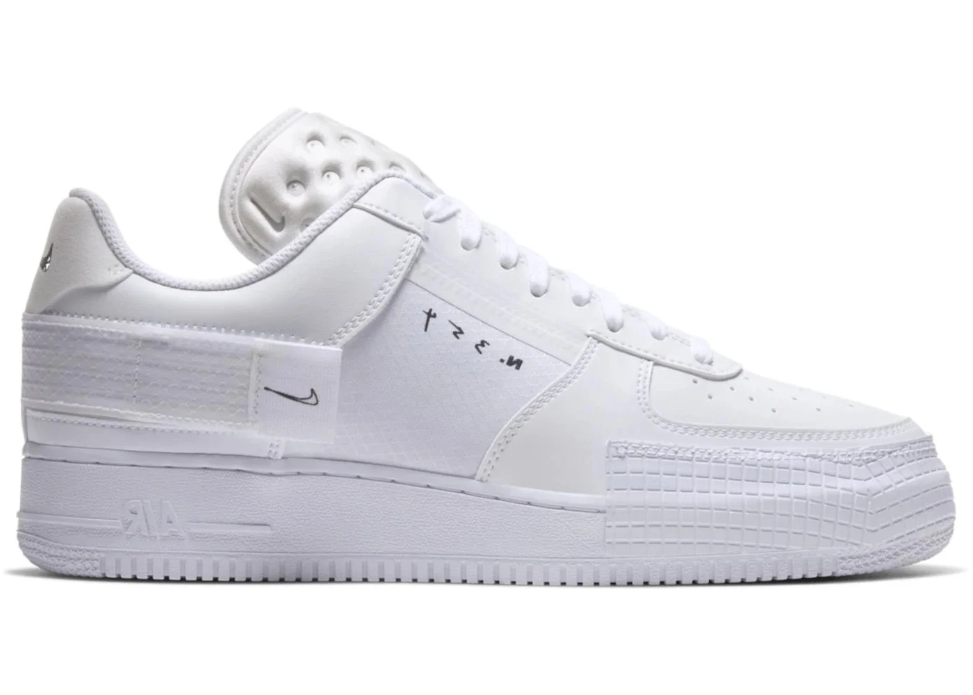 Nike Air Force 1 Low Type Triple White - 1