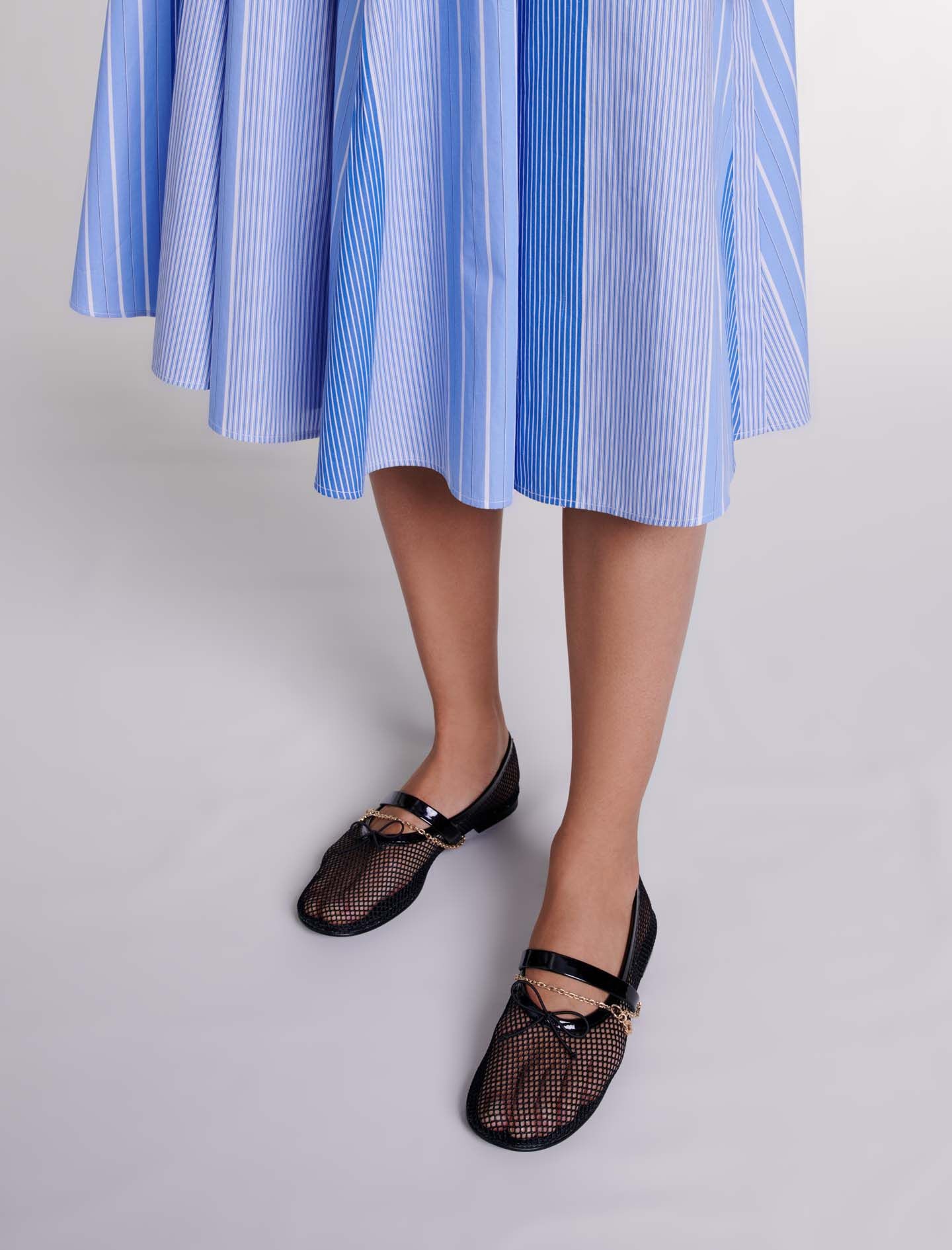 Mesh ballet flats - 7