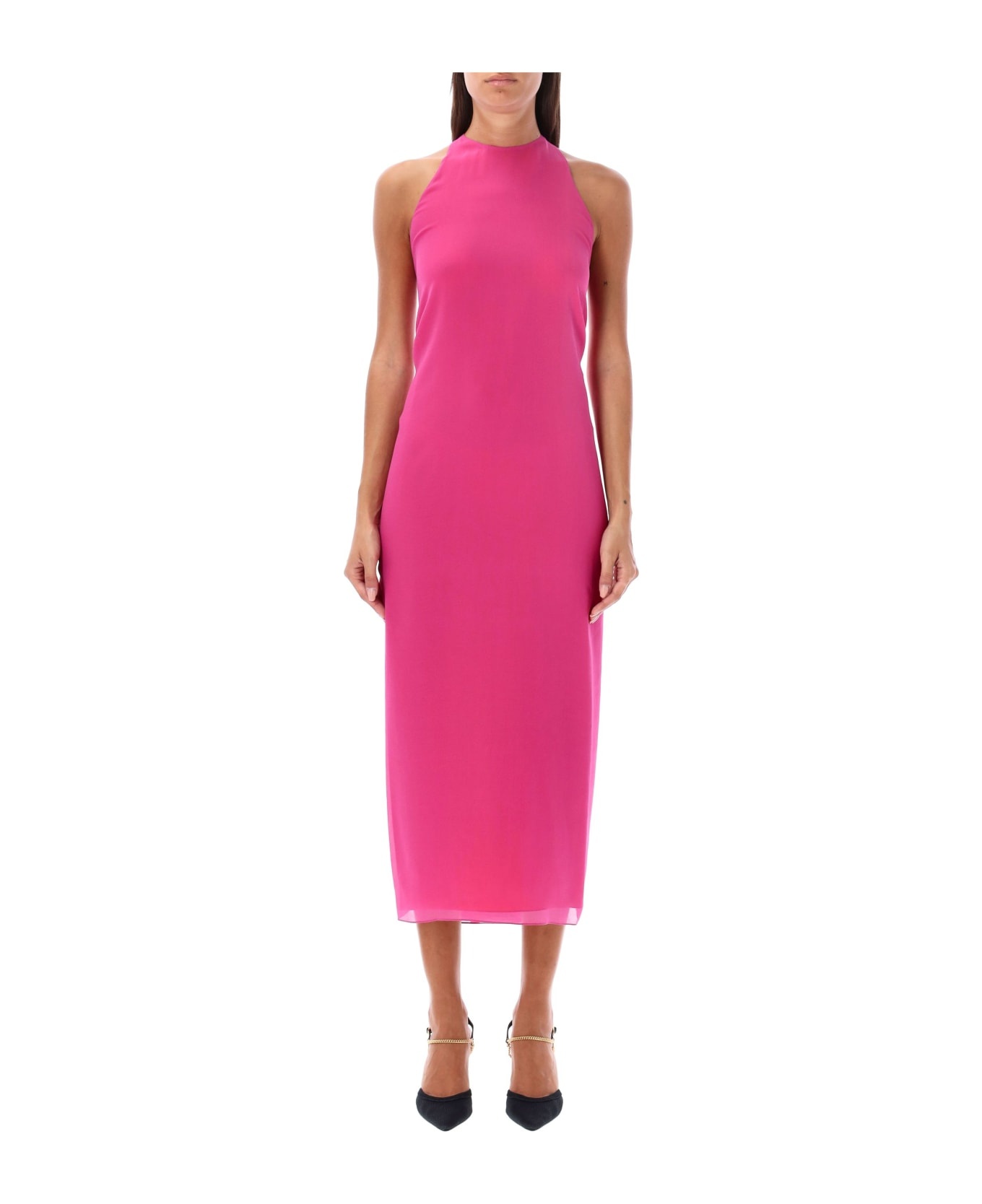 Georgette Long Dress - 1