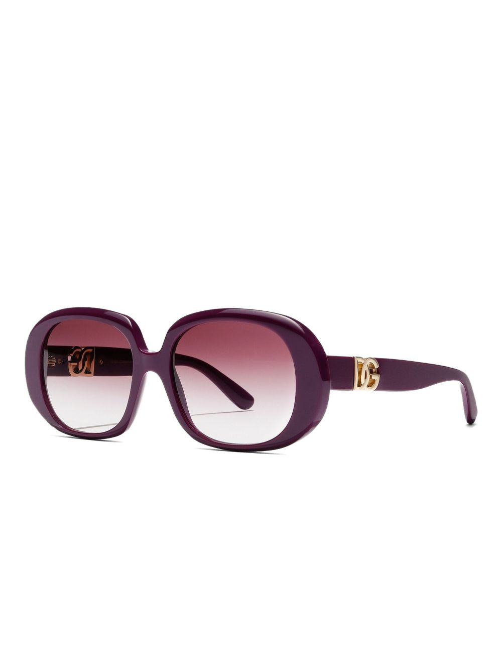oval-frame sunglasses - 2