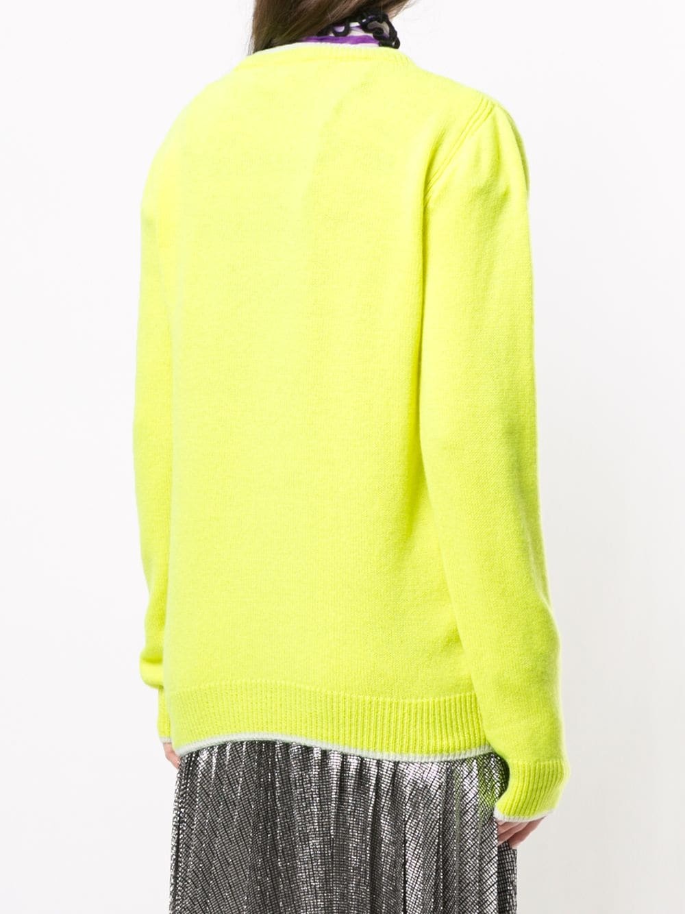 crew-neck knit jumper - 4