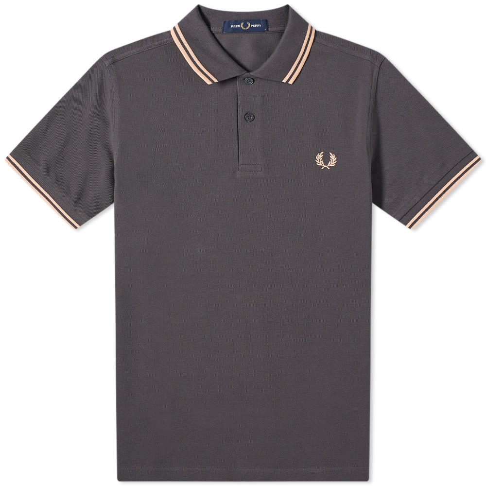 Fred Perry Slim Fit Twin Tipped Polo - 1